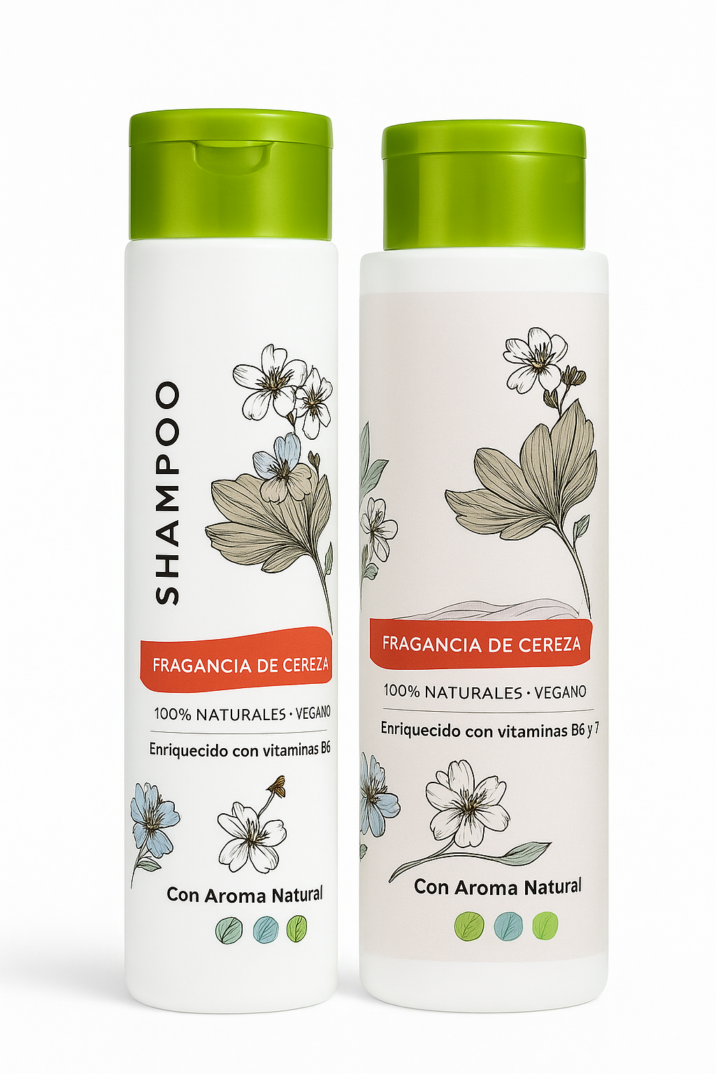 Shampoo Y Acondicionador de 350 ml organico